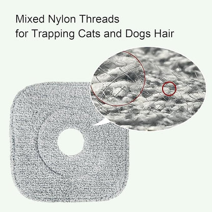 Square Mop and Bucket Especially for Dog&Cat Pet Hair Cleaning Mop Clean&Dirty Water Separation Mop System with Detachable Reusable Mop Pad Replacement 【Free shipping】