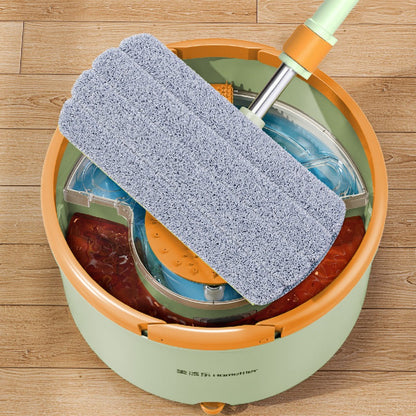 CW007 CoolMop Flat Spin Mop and Bucket System Set