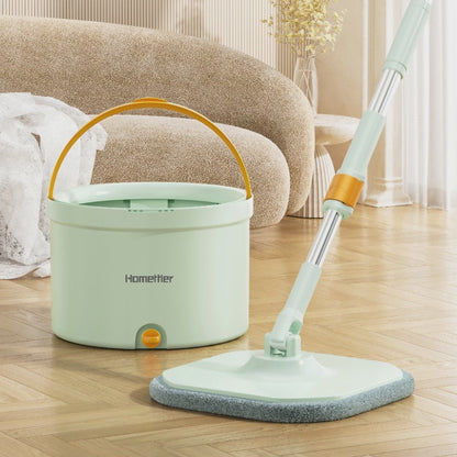 CW005 CoolMop Clean Flat Spin Mop and Bucket System Set